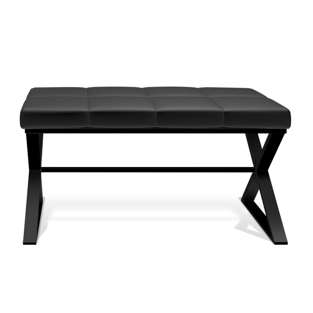 Decor Walther Sitzbank "BENCH" – Schwarz matt / Schwarz
