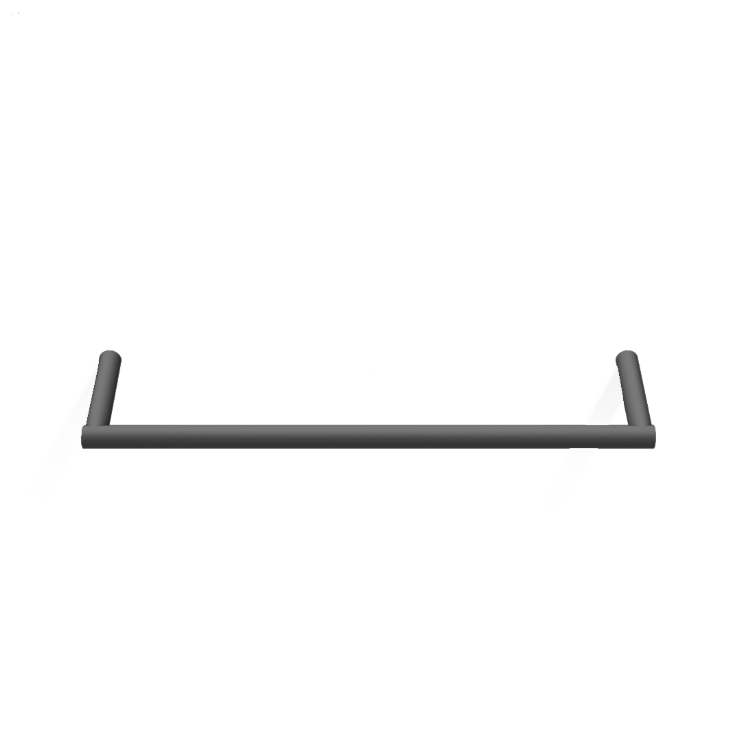 Decor Walther Handtuchstange 20cm/ 30cm/ 45cm/ 60cm/ 80cm "Mikado" HTE – Schwarz matt / 30 cm