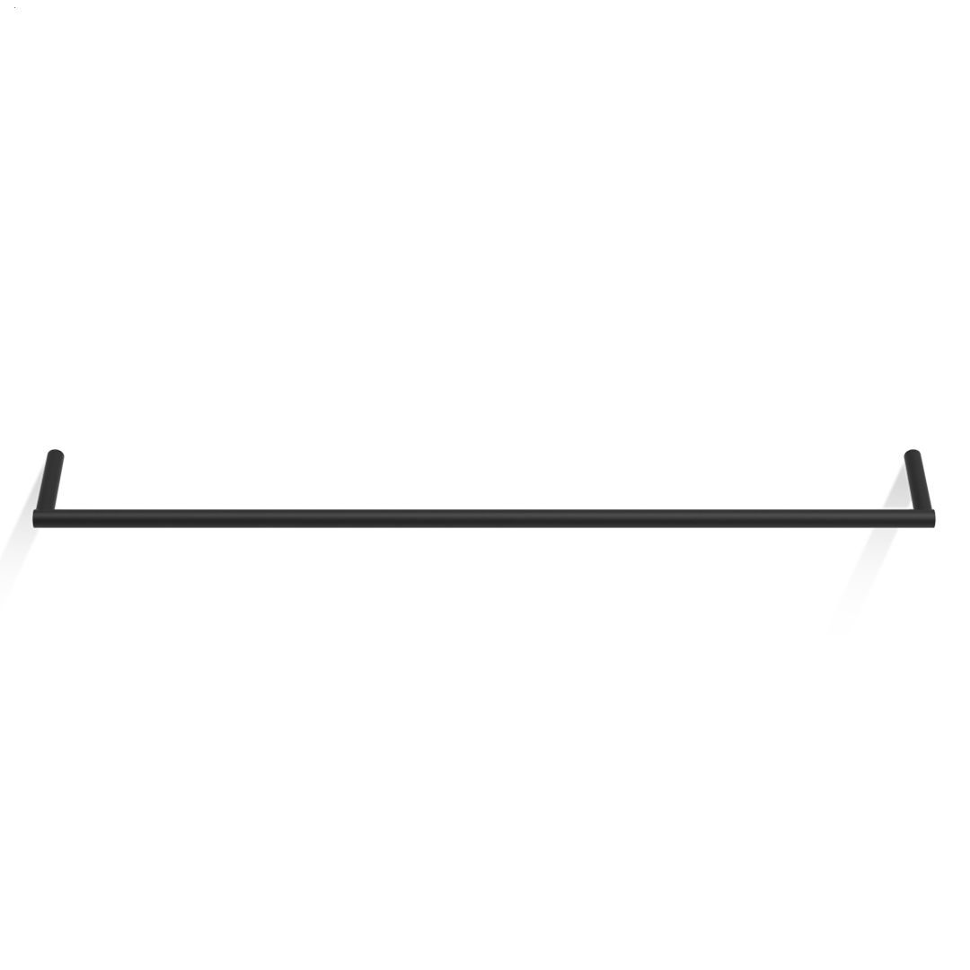 Decor Walther Handtuchstange 20cm/ 30cm/ 45cm/ 60cm/ 80cm "Mikado" HTE – Schwarz matt / 60 cm