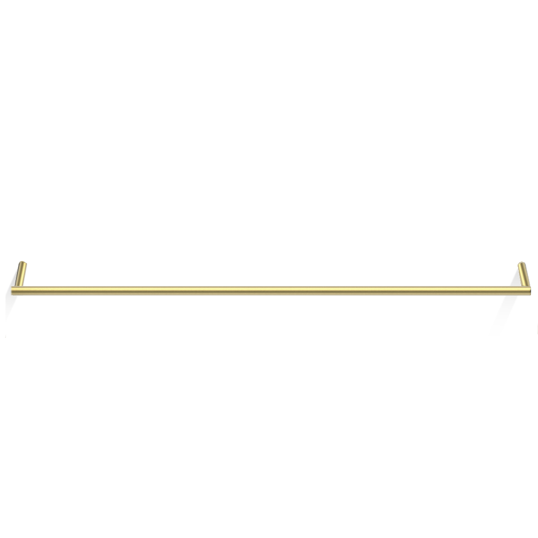 Decor Walther Handtuchstange 20cm/ 30cm/ 45cm/ 60cm/ 80cm "Mikado" HTE – Messing matt / 80 cm