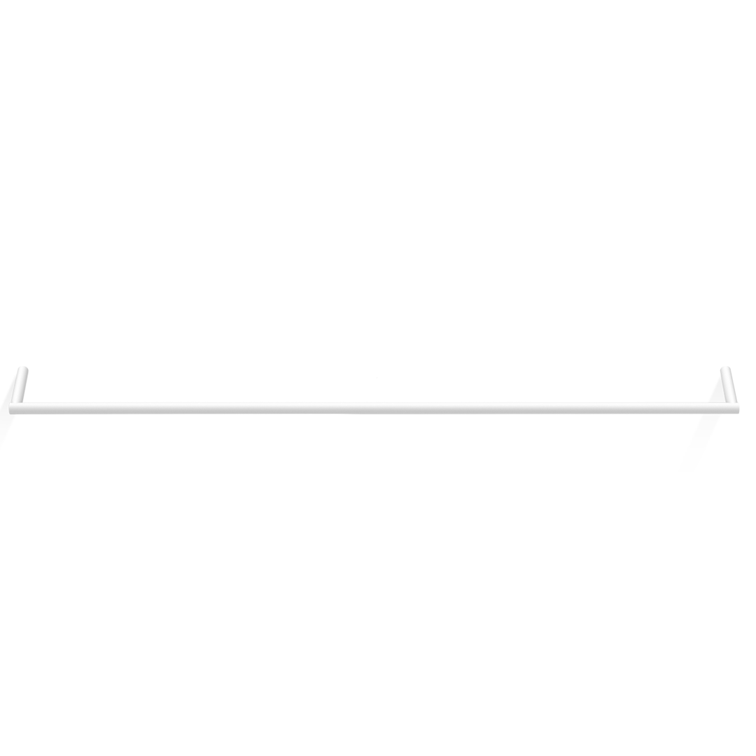 Decor Walther Handtuchstange 20cm/ 30cm/ 45cm/ 60cm/ 80cm "Mikado" HTE – Weiß matt / 80 cm