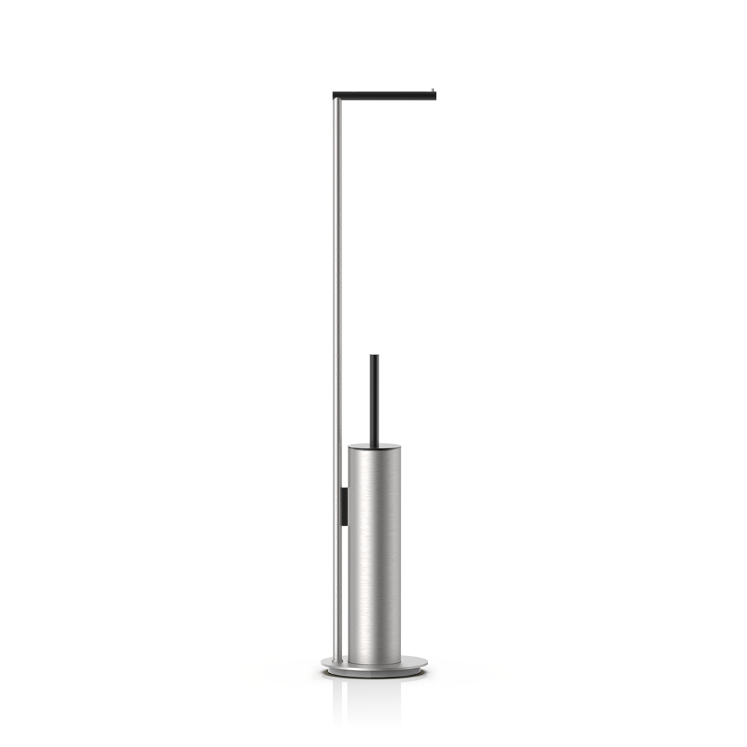 Decor Walther Kombination WC-Bürste "Mikado" SBK – Edelstahl matt | schwarz