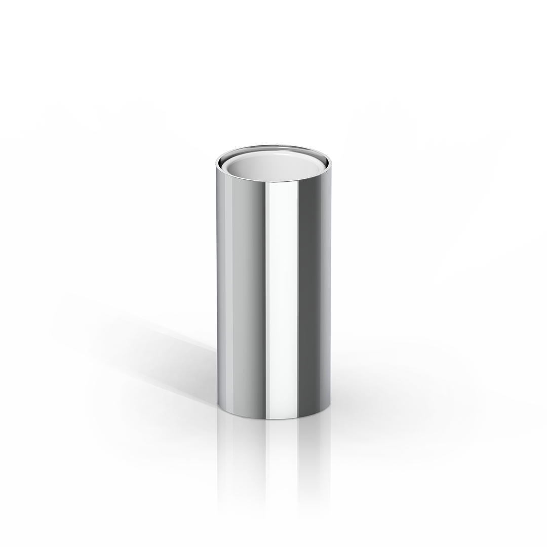 Decor Walther Mundglas weiß "Mikado" SMB – Chrom