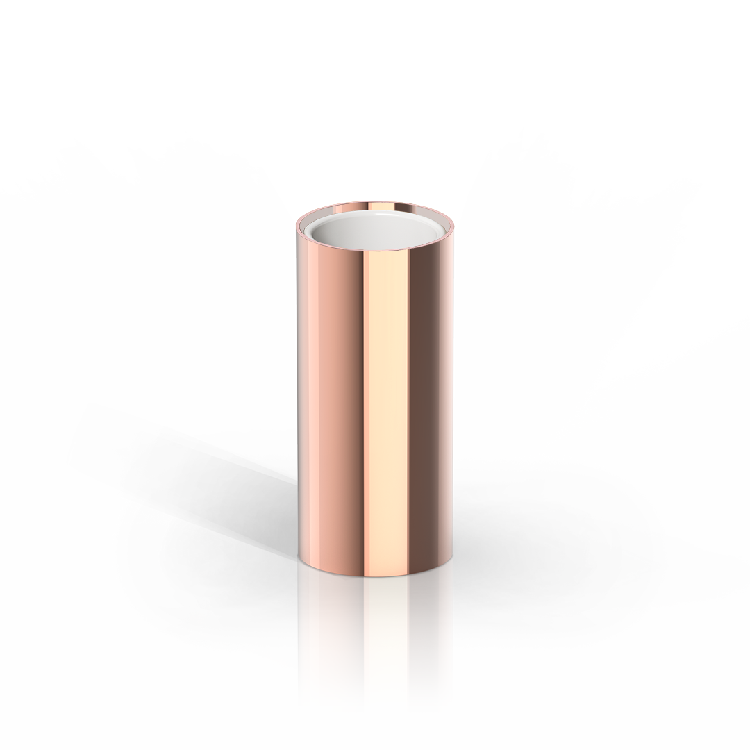 Decor Walther Mundglas weiß "Mikado" SMB – Roségold