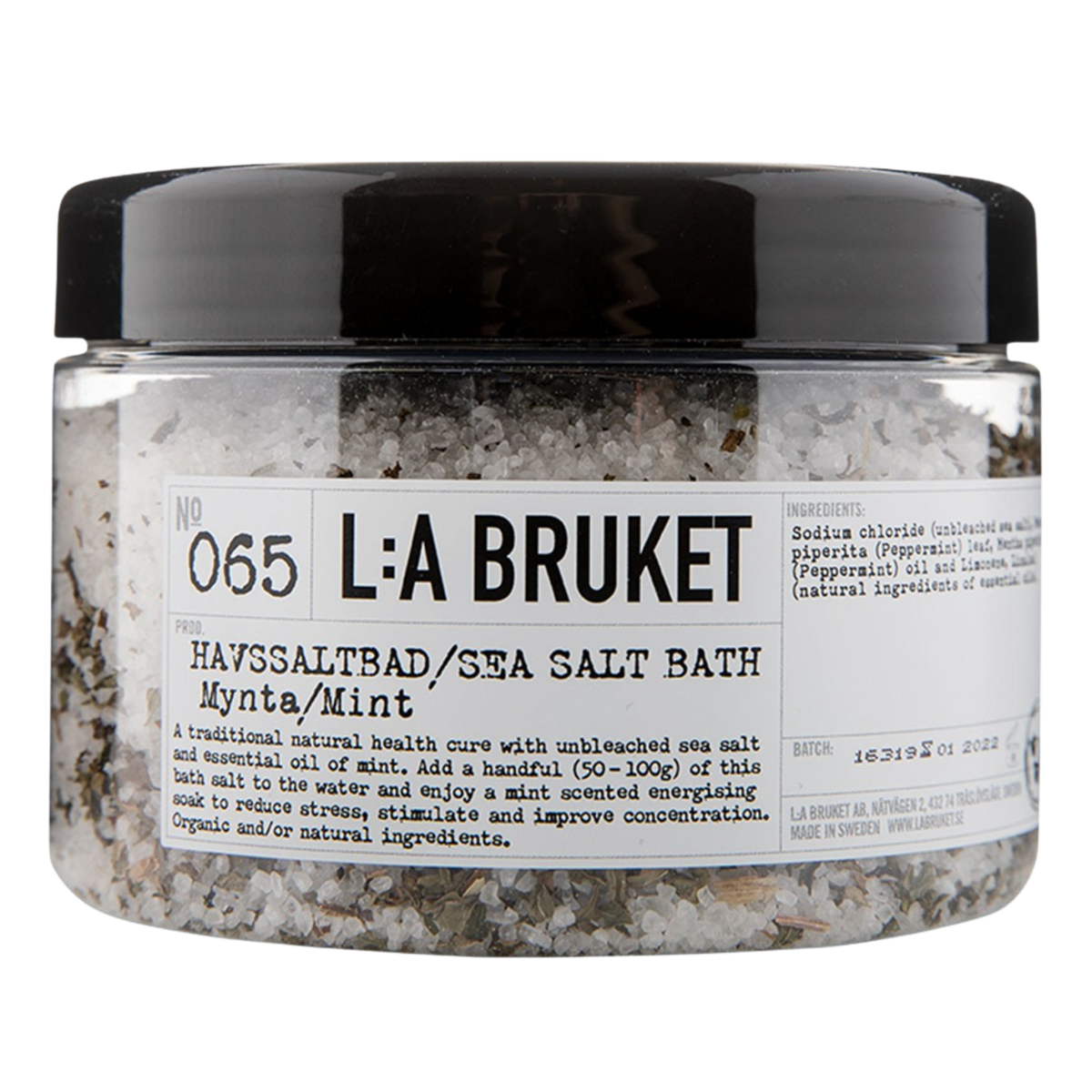 Sea Salt Bath "No. 065 Mint" von L:A Bruket