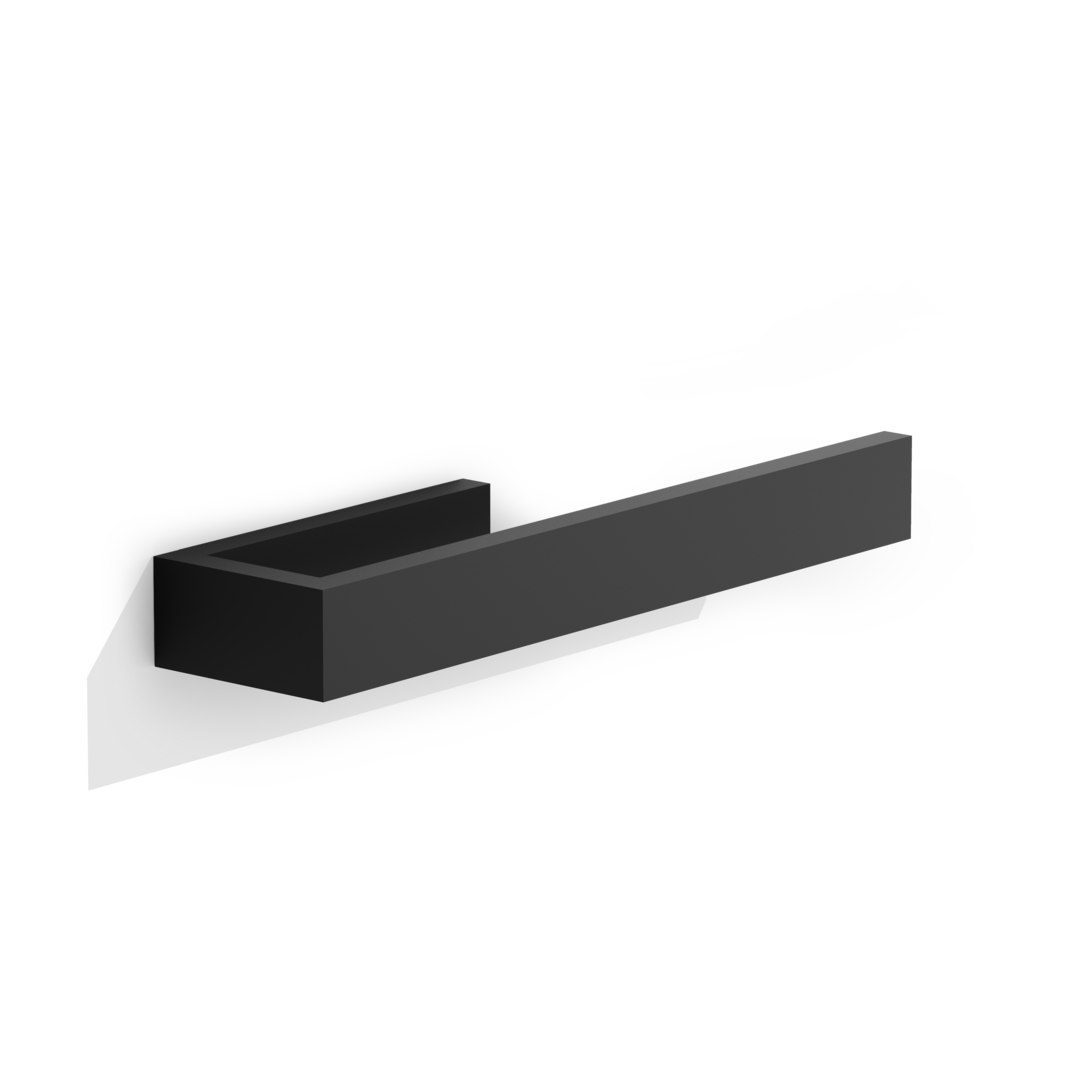 Decor Walther Handtuchring "Contract" HTR – Schwarz matt
