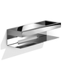 Decor Walther Duschablage "Contract DA30" – Edelstahl poliert