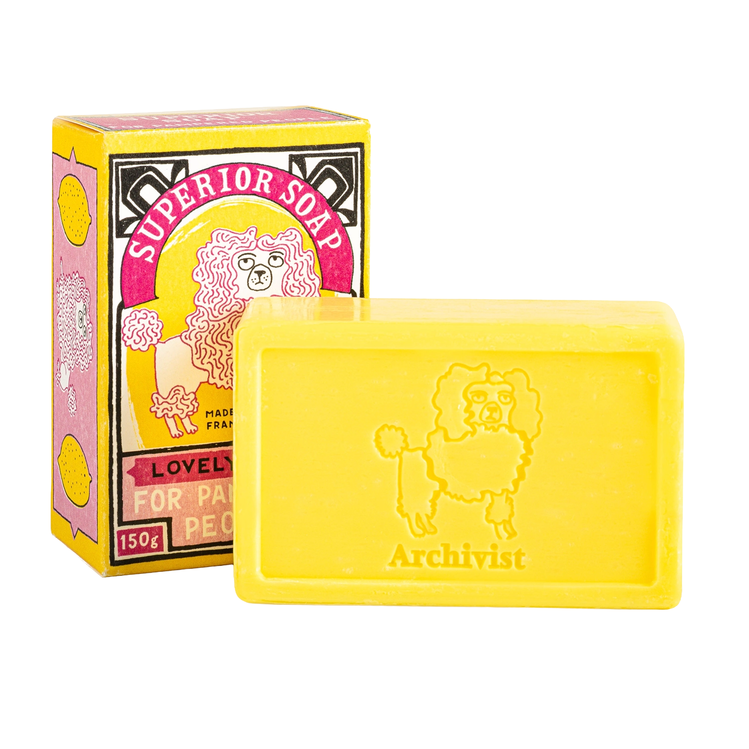 Lemon Poodle Soap