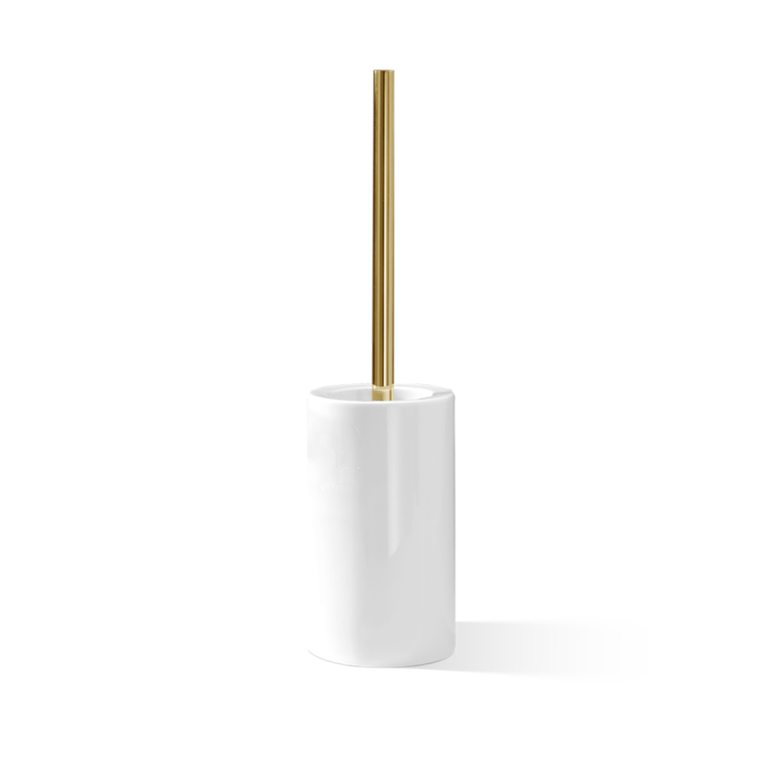 Decor Walther WC-Bürste "DW6100 / DW6200" – Rund / Porzellan weiß / gold