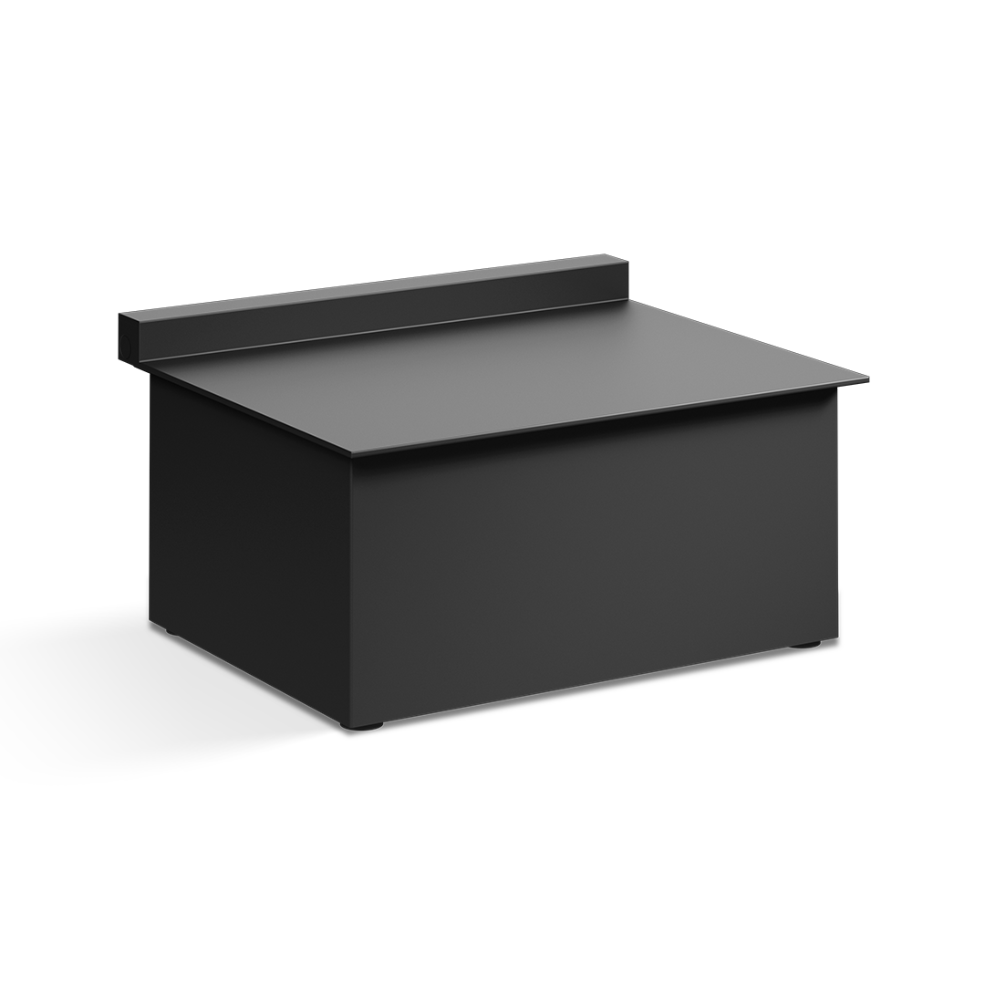 Decor Walther Feuchttücherbox "FB 2 / FB 3" – FB 3 (Stand) / Schwarz matt