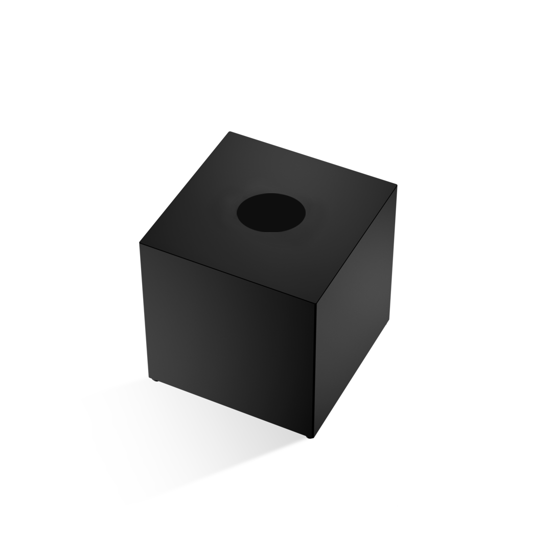 Decor Walther Papiertuchbox "KB 87" – Schwarz matt