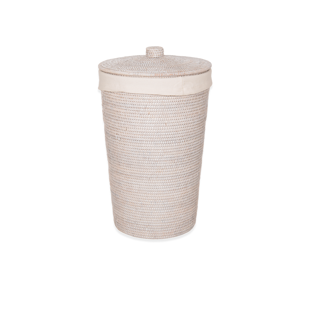 Decor Walther Wäschebehälter "Basket" WB – Rattan hell