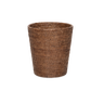 Papierkorb "Basket" PK – Rattan Dunkel