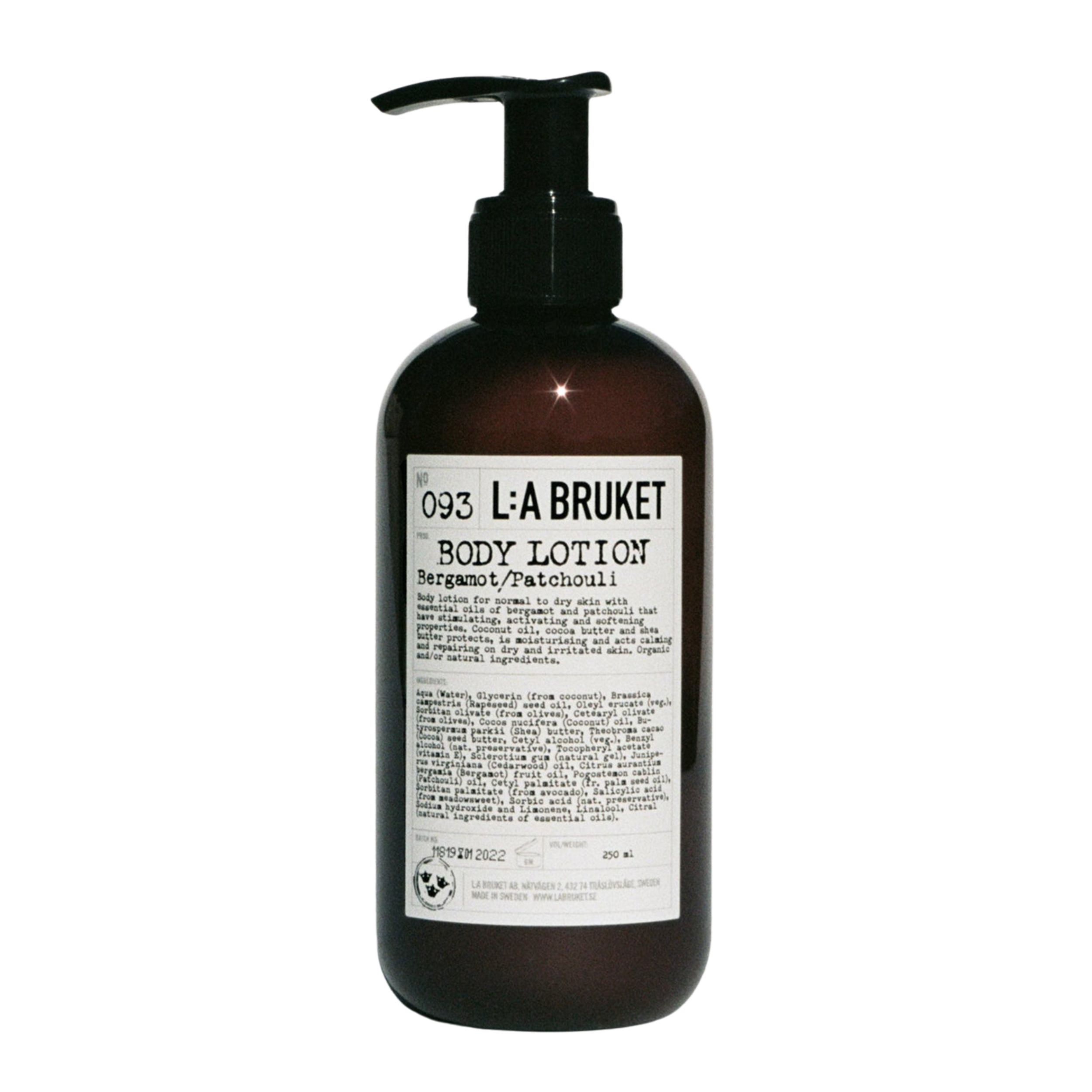 Bodylotion "No. 093 Bergamot/ Patchouli"