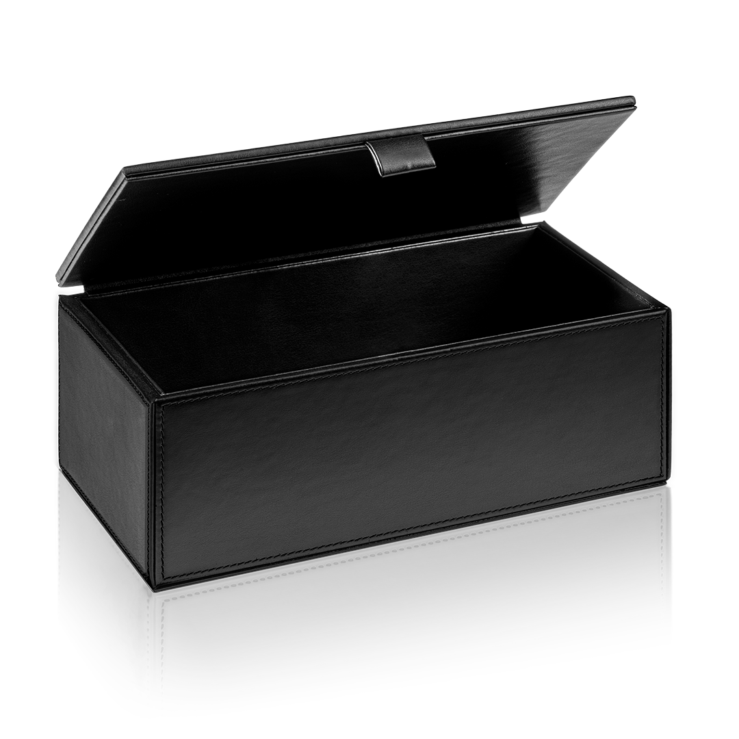 Decor Walther Utensilienbehälter "Brownie" BMD2 – Lederimitat schwarz