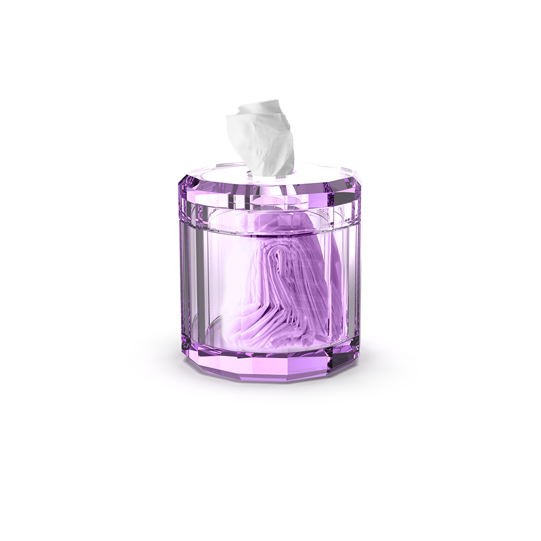 Decor Walther Papiertuchbox "Kristall" KB – Violett