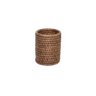 Becher "Basket" BER – Rattan Dunkel