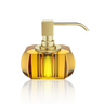 Seifenspender "Kristall" SSP – Bernstein / Gold matt