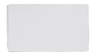 Badvorleger "Double" – White 100 / 60x100 cm