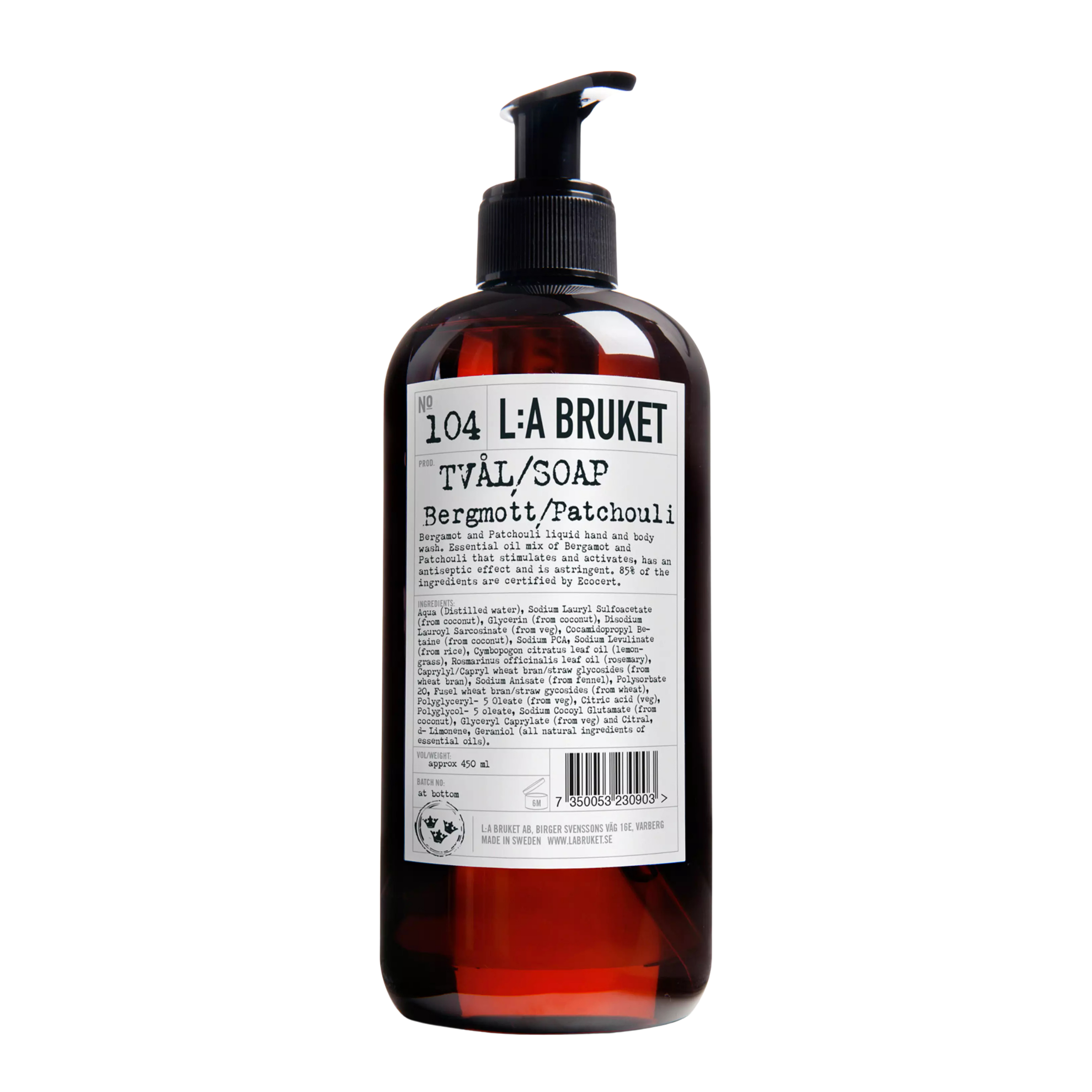 Flüssigseife "No. 104 Bergamotte Patchouli"