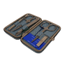 Maniküre ETUI Größe S von F. Hammann – Hellblau woven 162