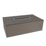 Papiertuchbox "Positano" HA105 von Giobagnara – G83 Stone / Chrom