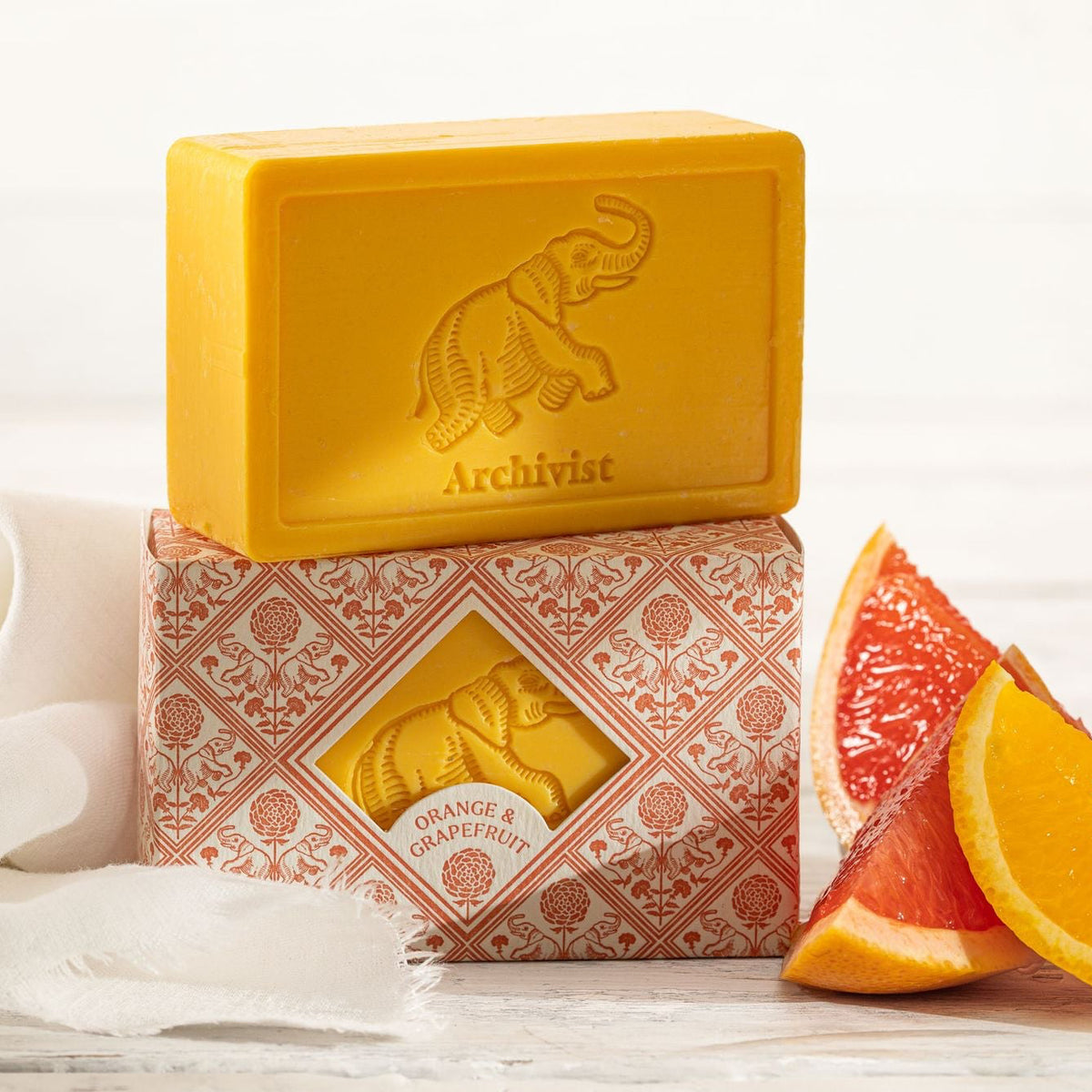 Orange & Grapefruit L'Elephant Soap von Archivist