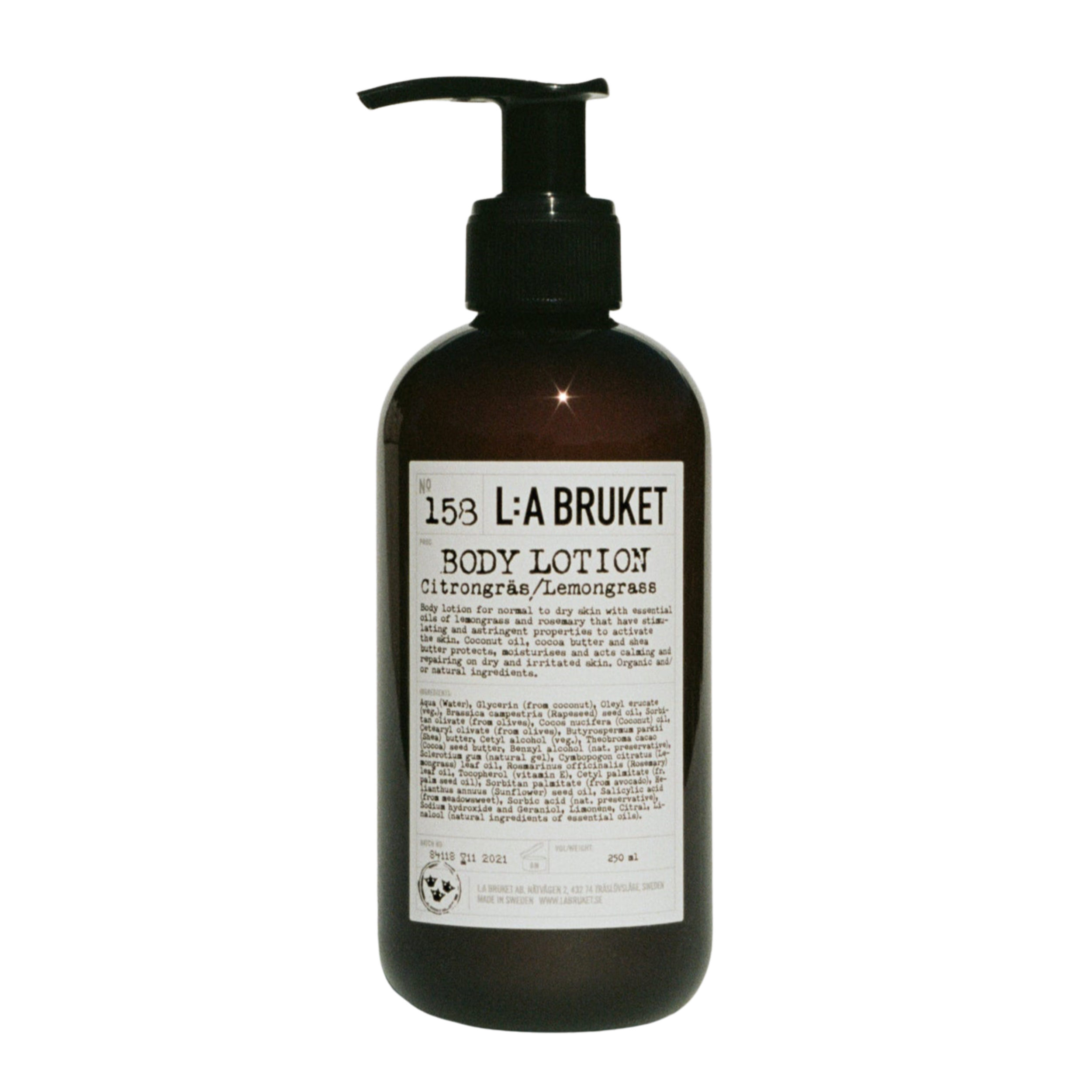 Bodylotion "No. 158 Lemongrass"