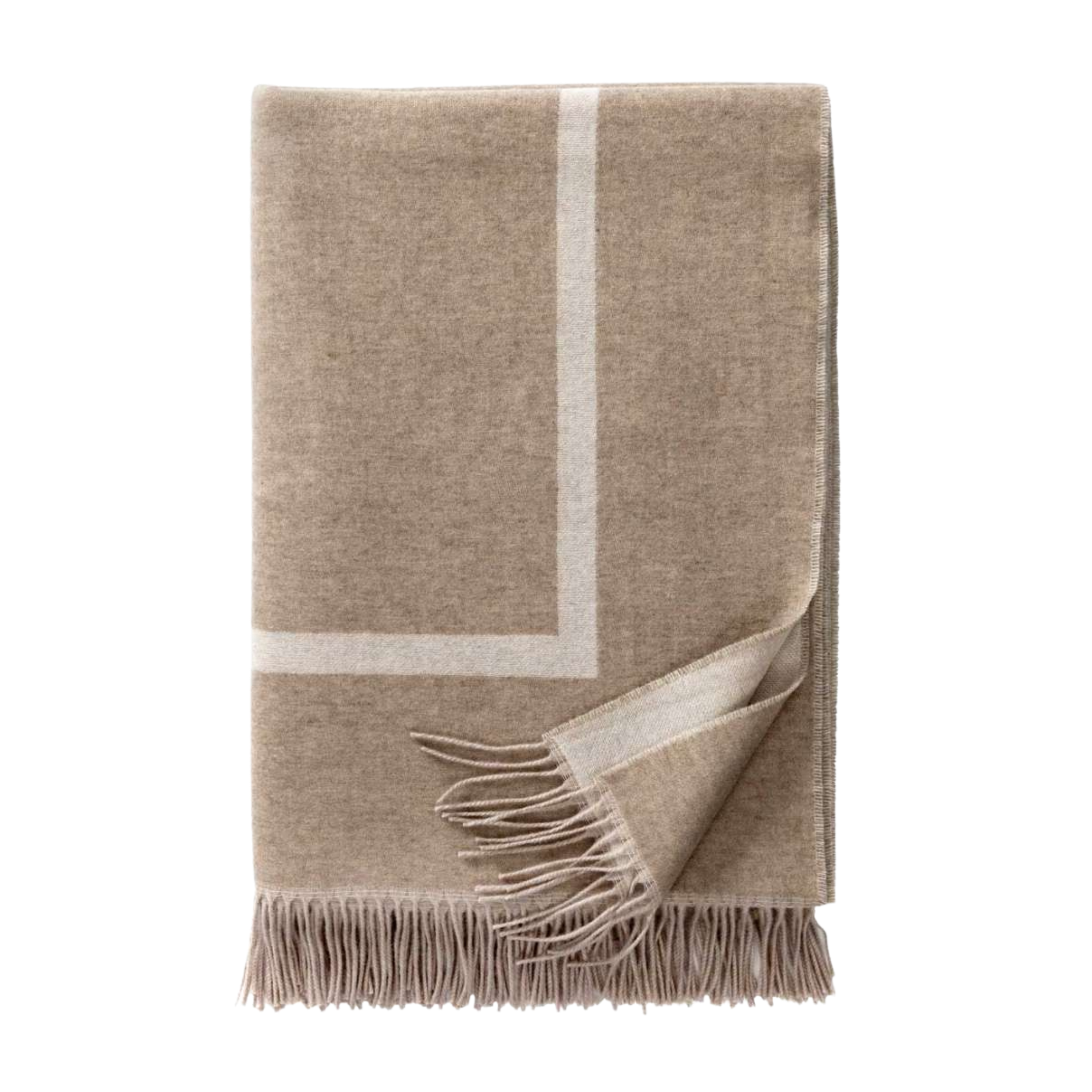 Plaid "Sylt" Kaschmir 135x215cm