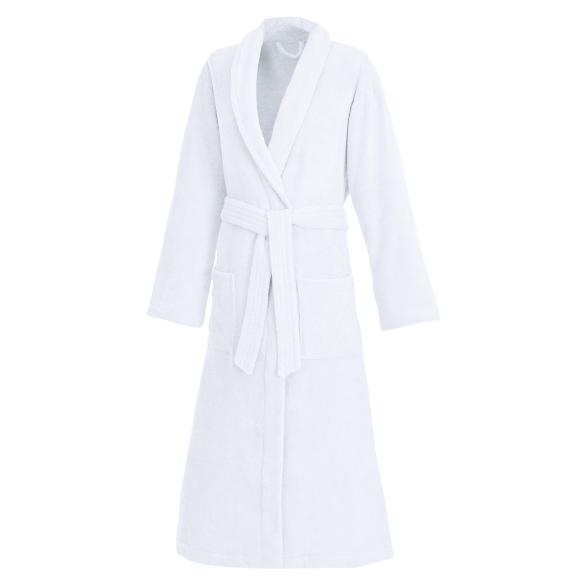 Bademantel Unisex "Dreamflor" von Weseta – Weiß
