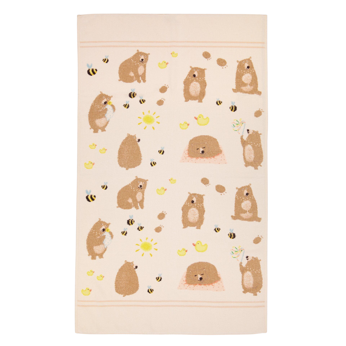 Tücher Serie "Ben Bär Family" + Teddy von Feiler – Liegetuch 75x125