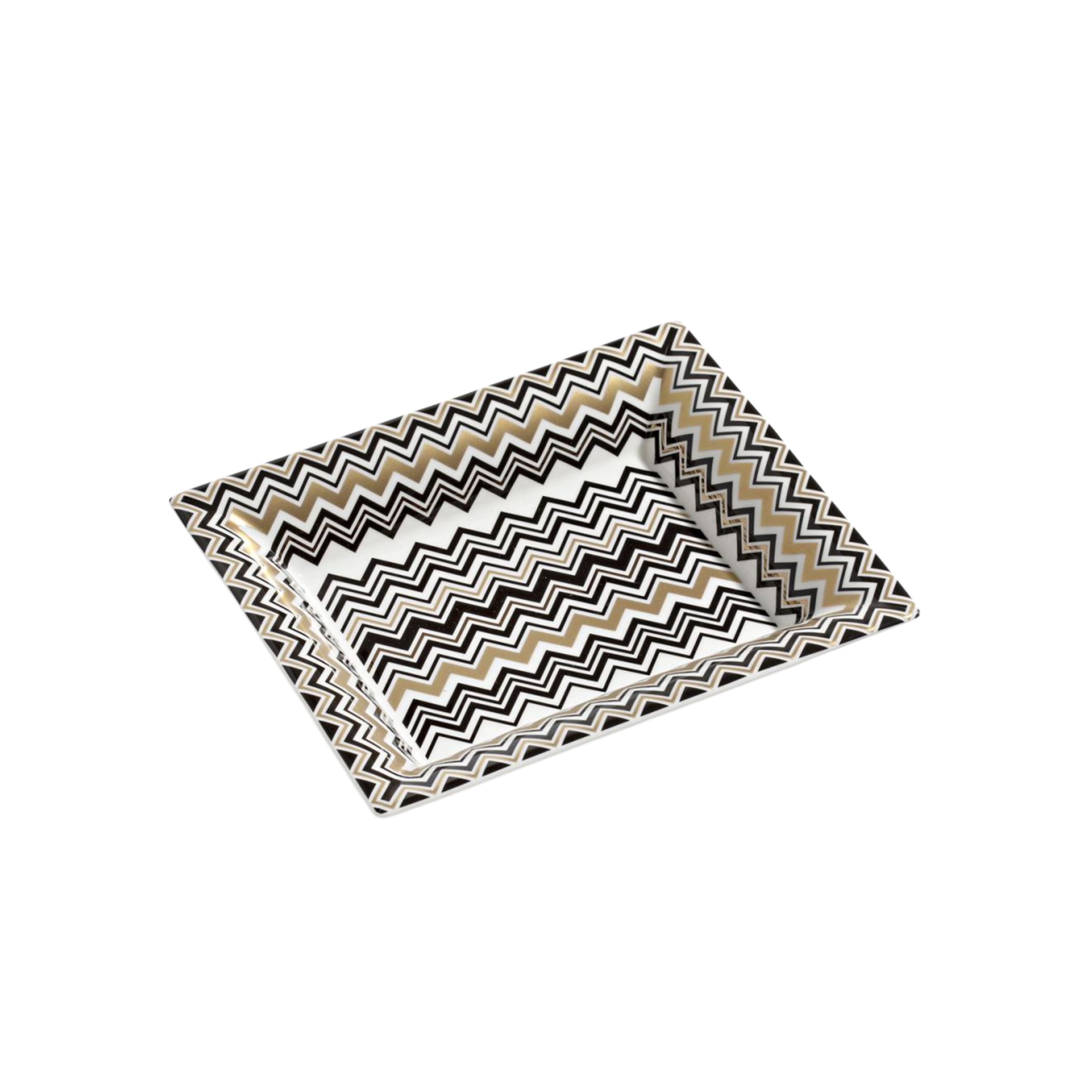 Tablett "Zig Zag Gold"