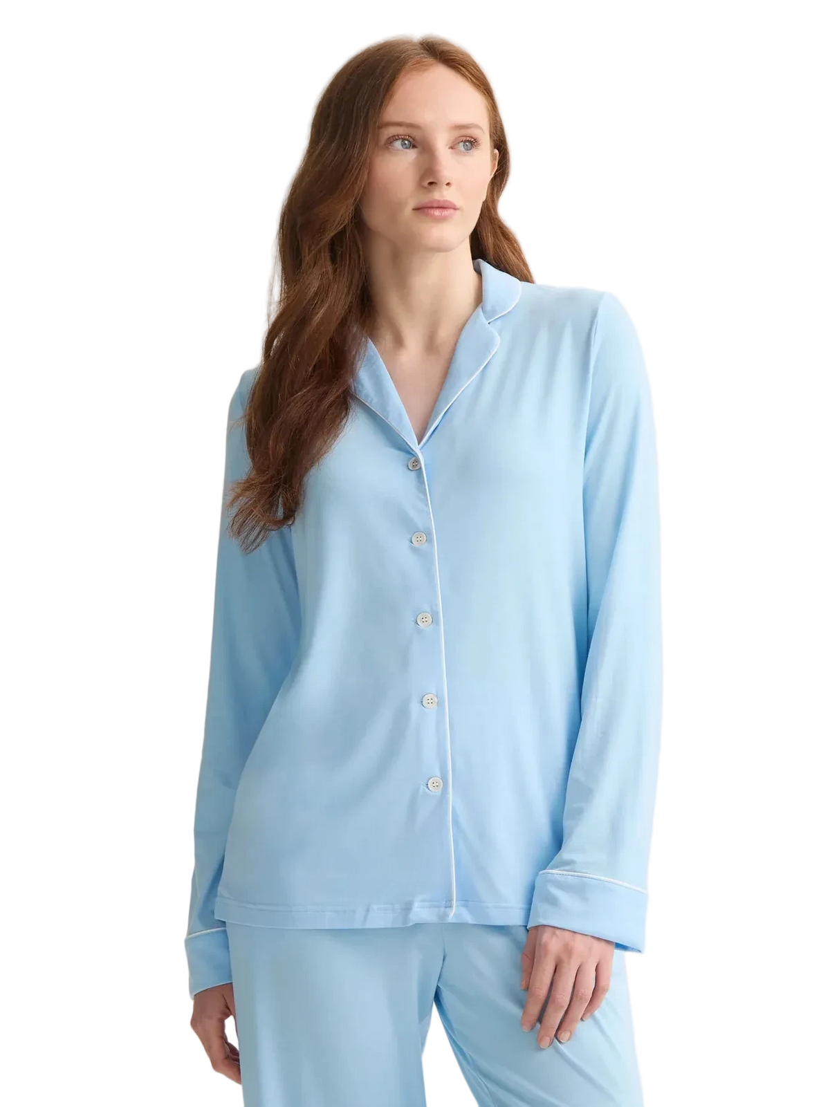 Women's Pyjama Set "Lara" von Derek Rose – Blau