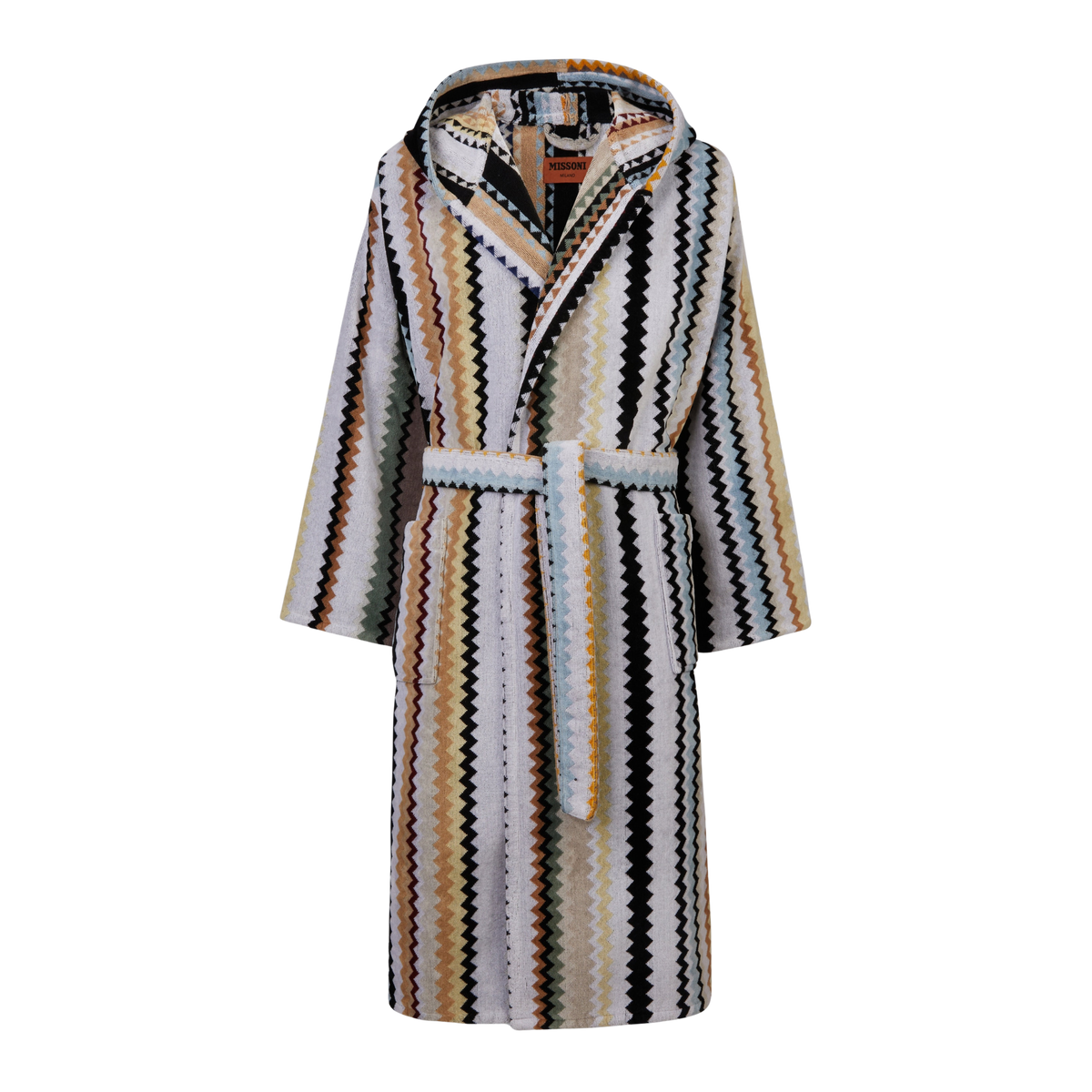 Bademantel Unisex "Curt" von Missoni – 160 Schwarz
