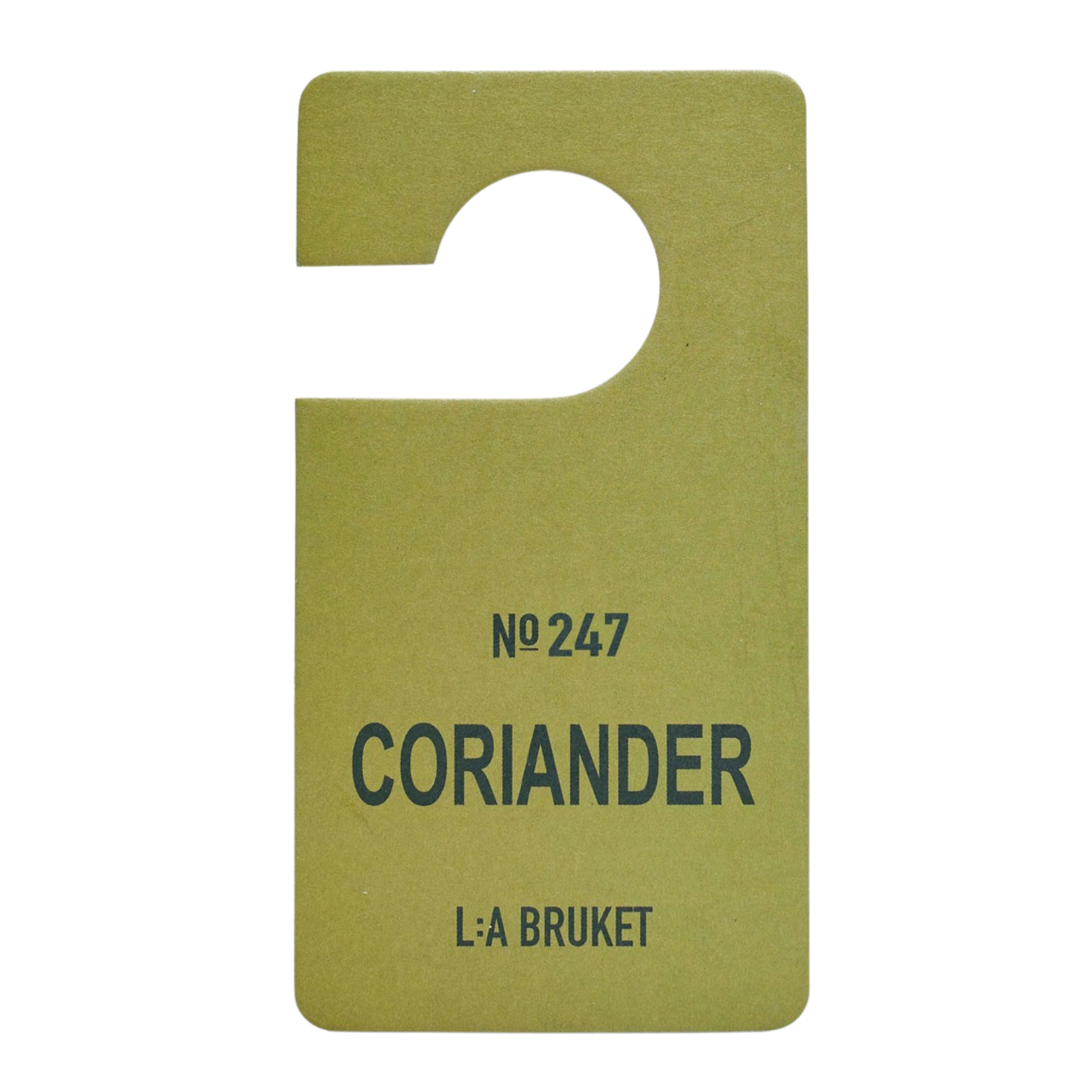 Fragrance Tag "No. 247 Coriander"