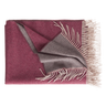 Plaid "Alassio" 135x195cm von Eagle – Bordeaux/Grau
