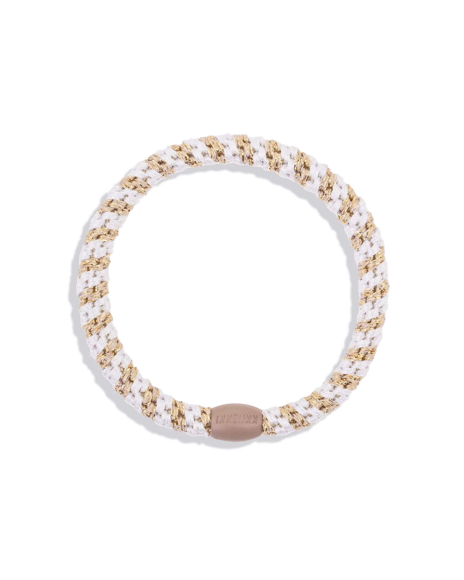 #Farbe_Slim White-Beige Glitter Stripe