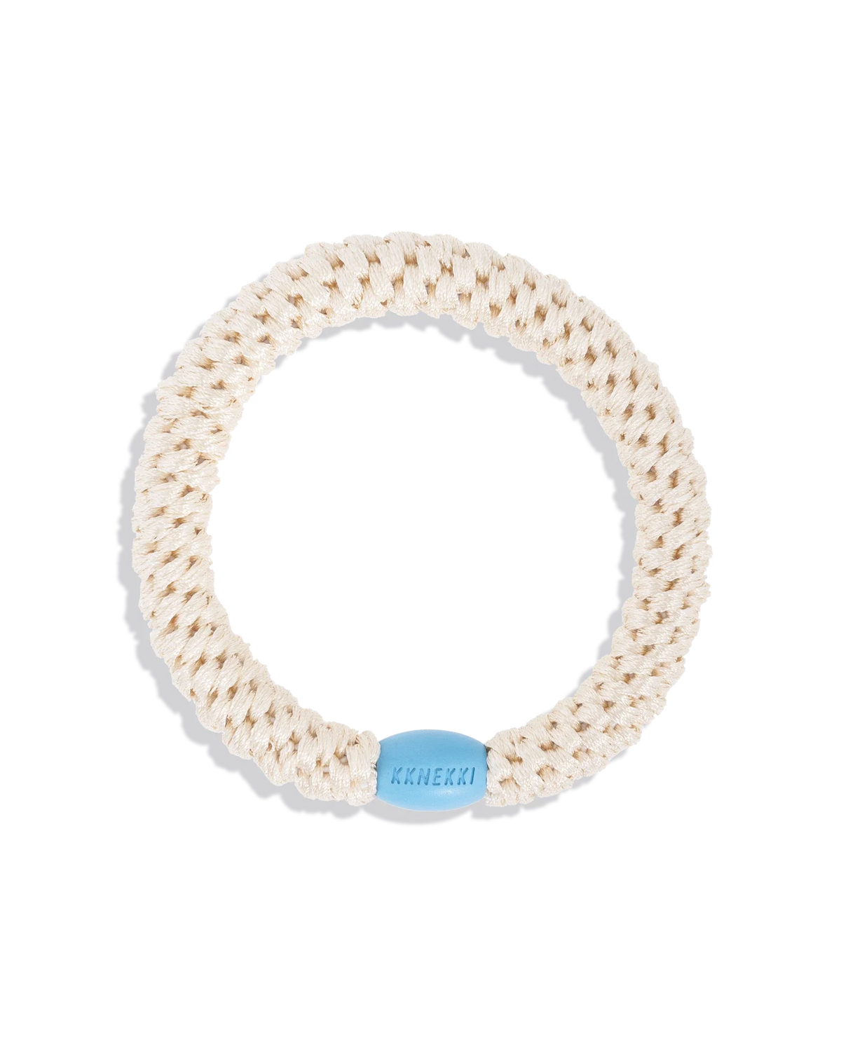 Kknekki Haargummi Dick – Ivory Blue Bead