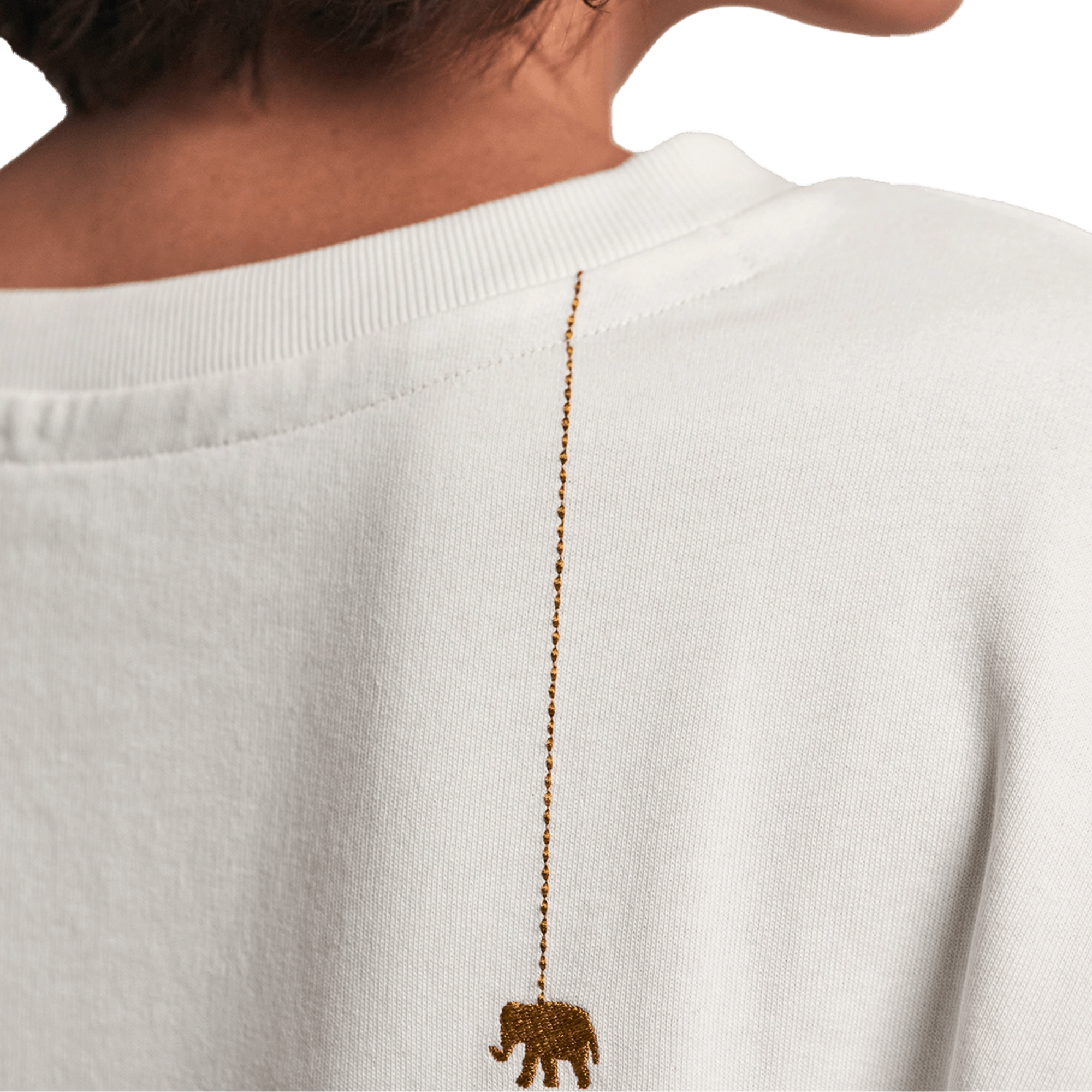 Sweatshirt “Rose” Multi white