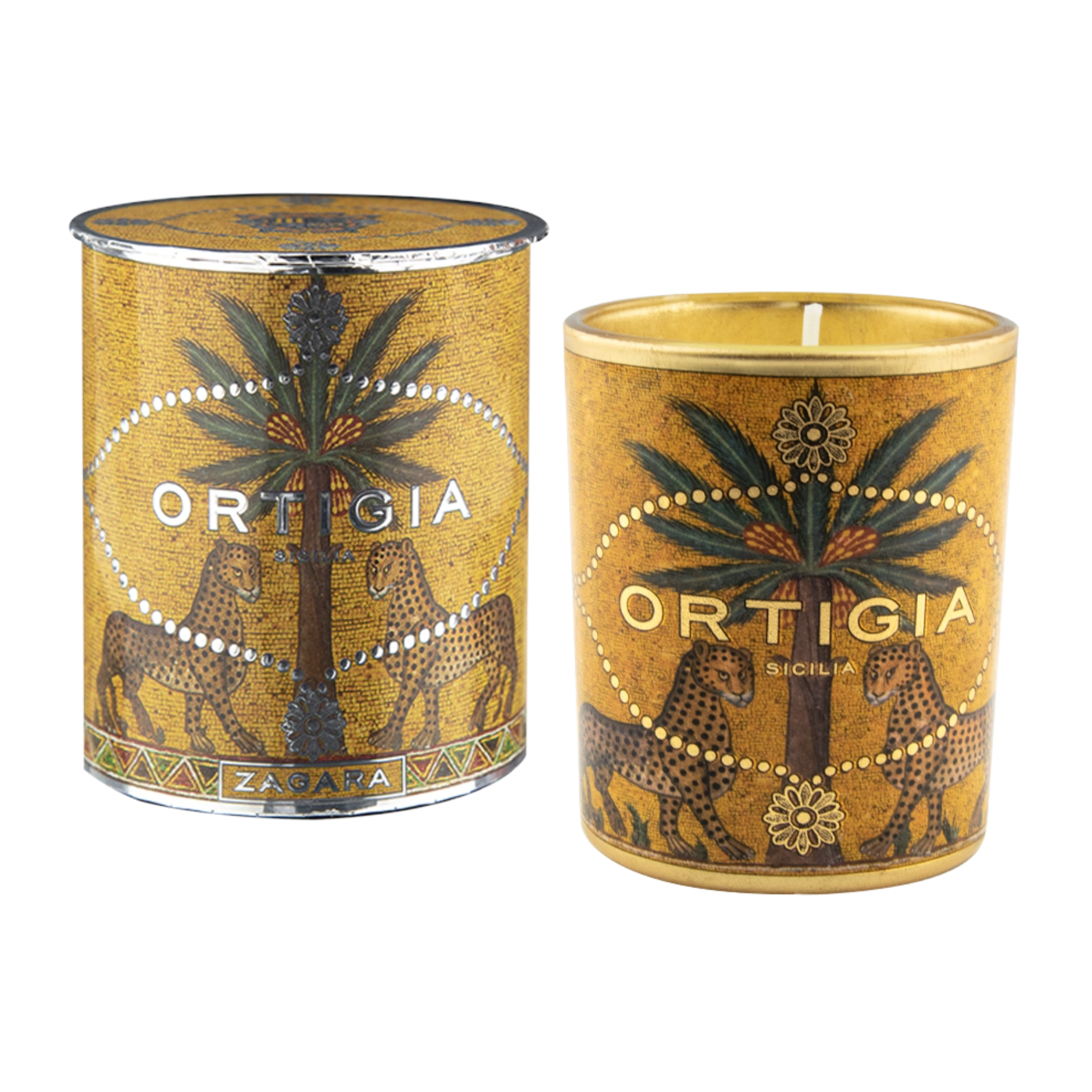 Duftkerze verziert "Zagara"