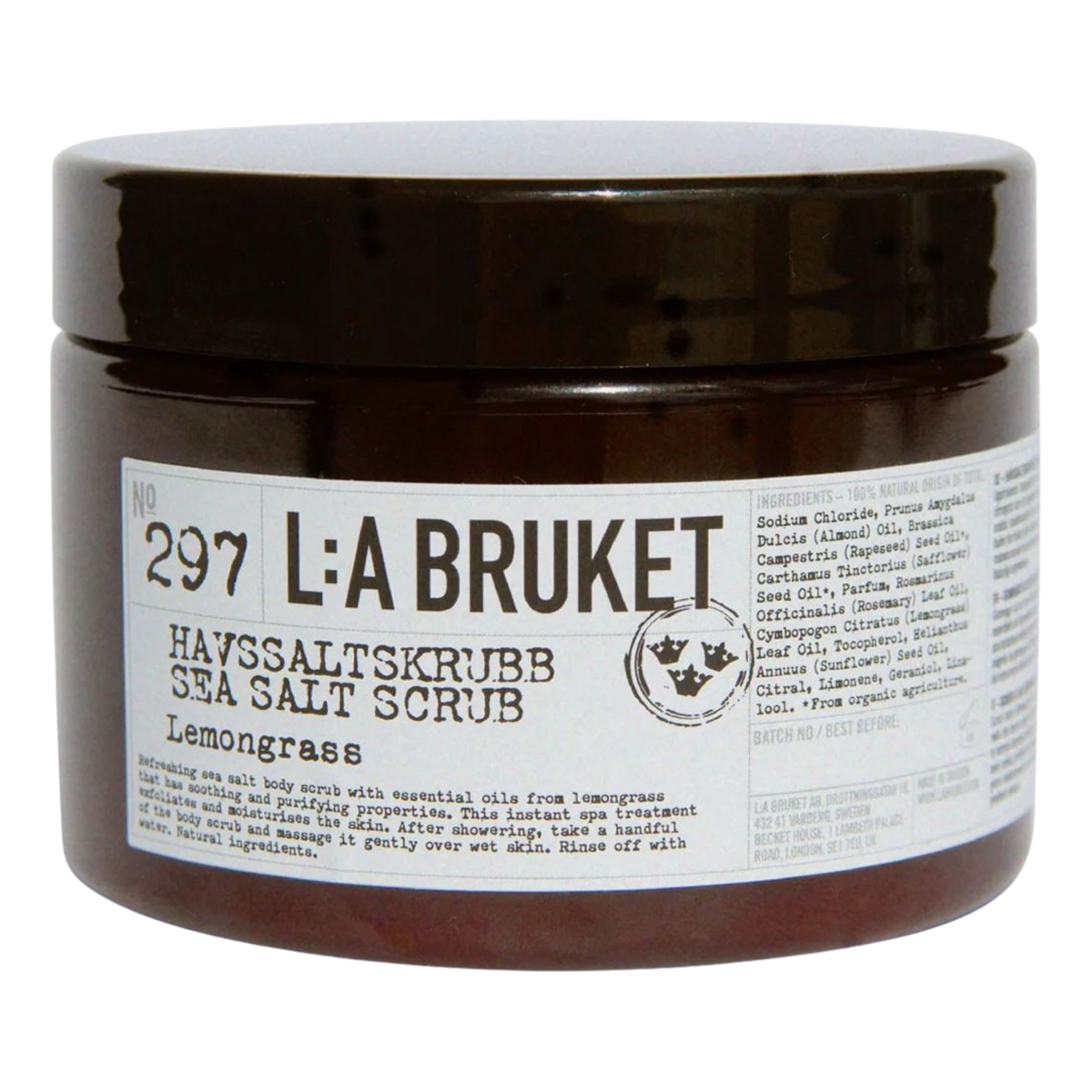 Sea Salt Scrub "No. 297 Lemongrass" von L:A Bruket