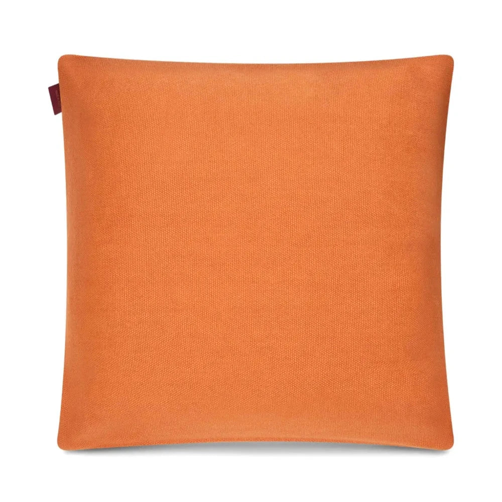 Kissen mit Logo-Stickerei "Carrot Orange"