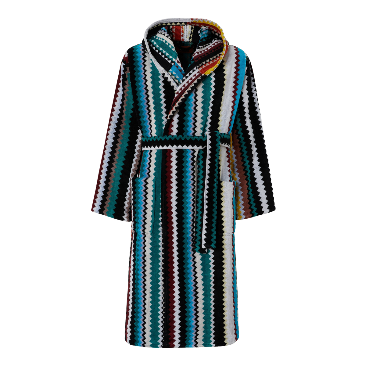 Bademantel Unisex "Curt" von Missoni – 100 Mehrfarbig