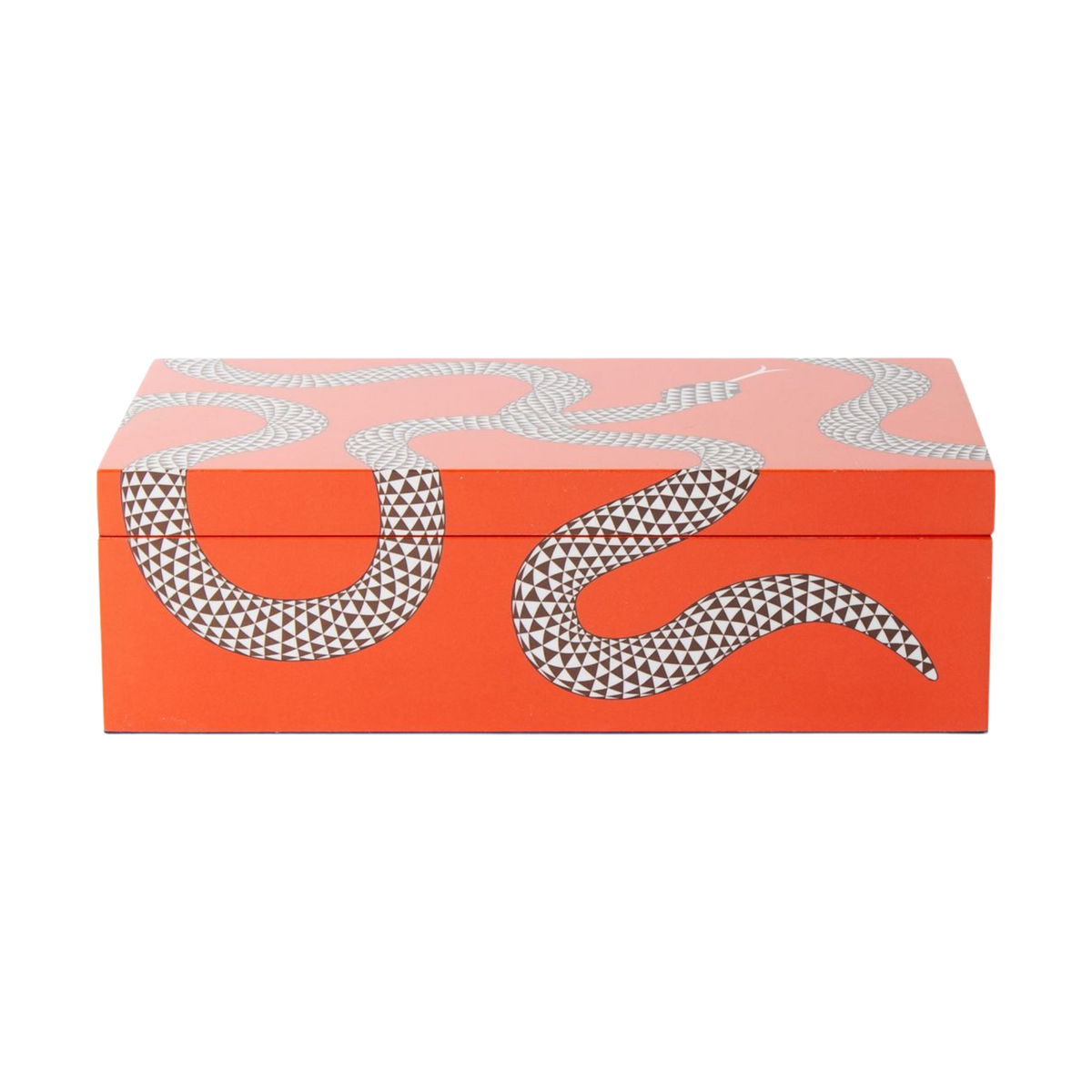 Box "Eden" von Jonathan Adler – Orange / Klein