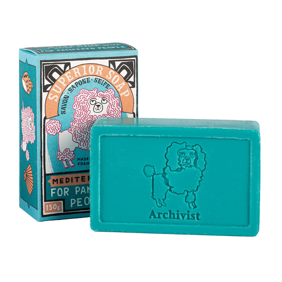 Mediterranean Poodle Soap von Archivist