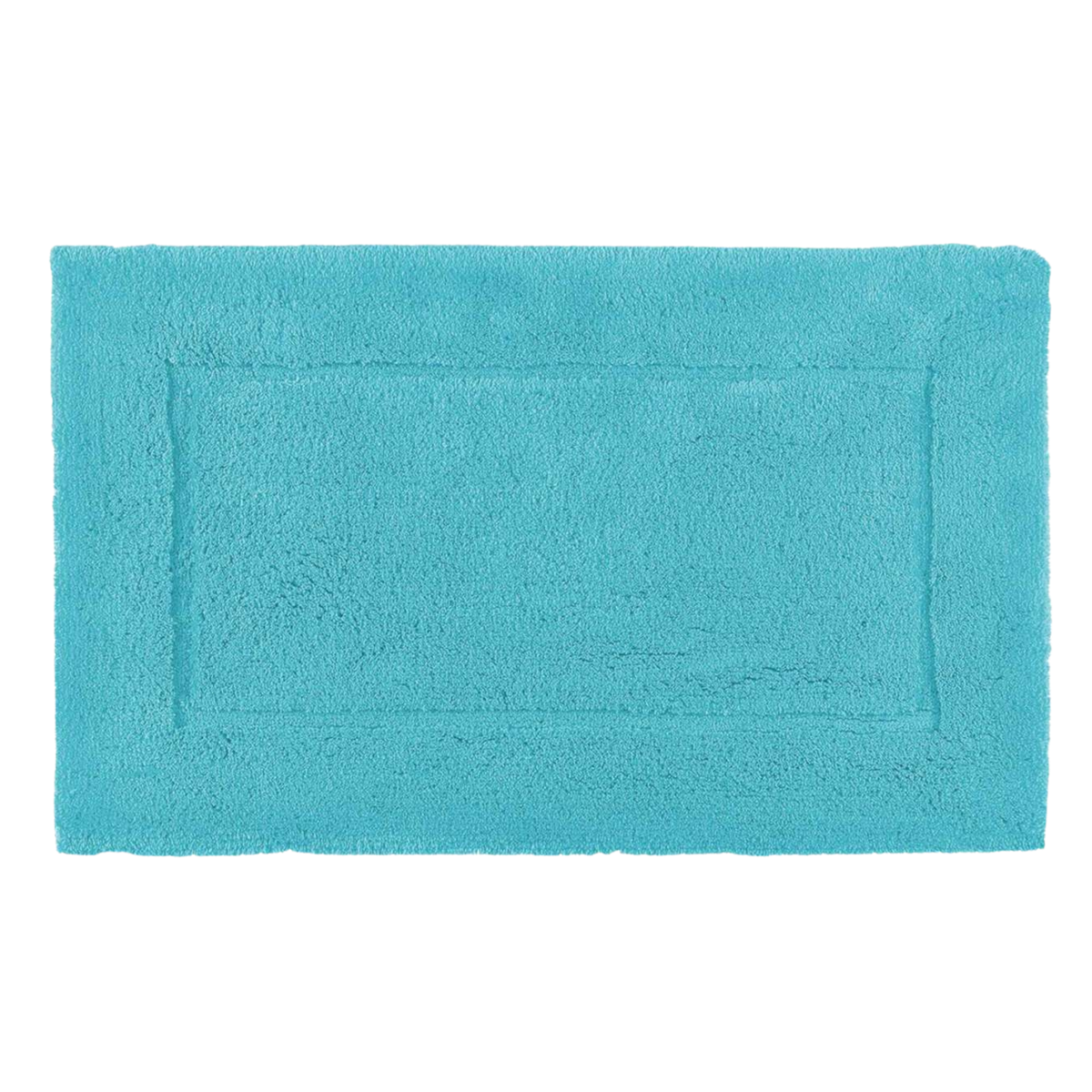Badvorleger "Must" 70x120cm von Obermaier – Turquoise 370