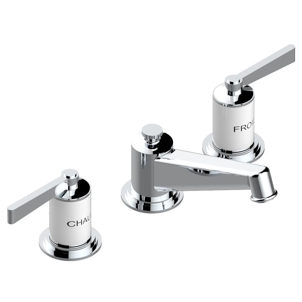 THG Faubourg Porzellan weiß mit Hebelgriffen – G2J.152M – Chrom A02