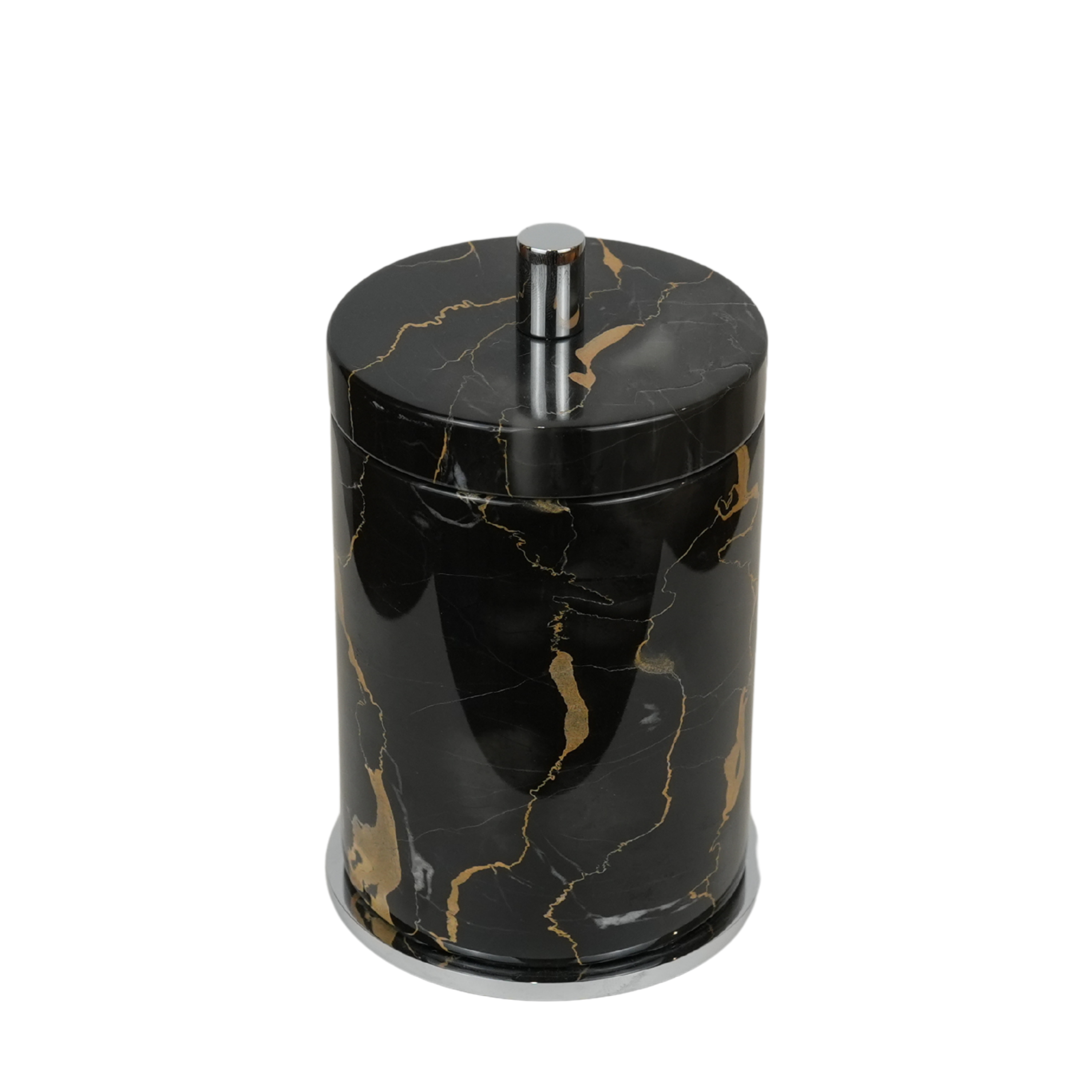 Dose mit Deckel "Black Portoro"