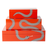 Box "Eden" von Jonathan Adler – Orange / Groß