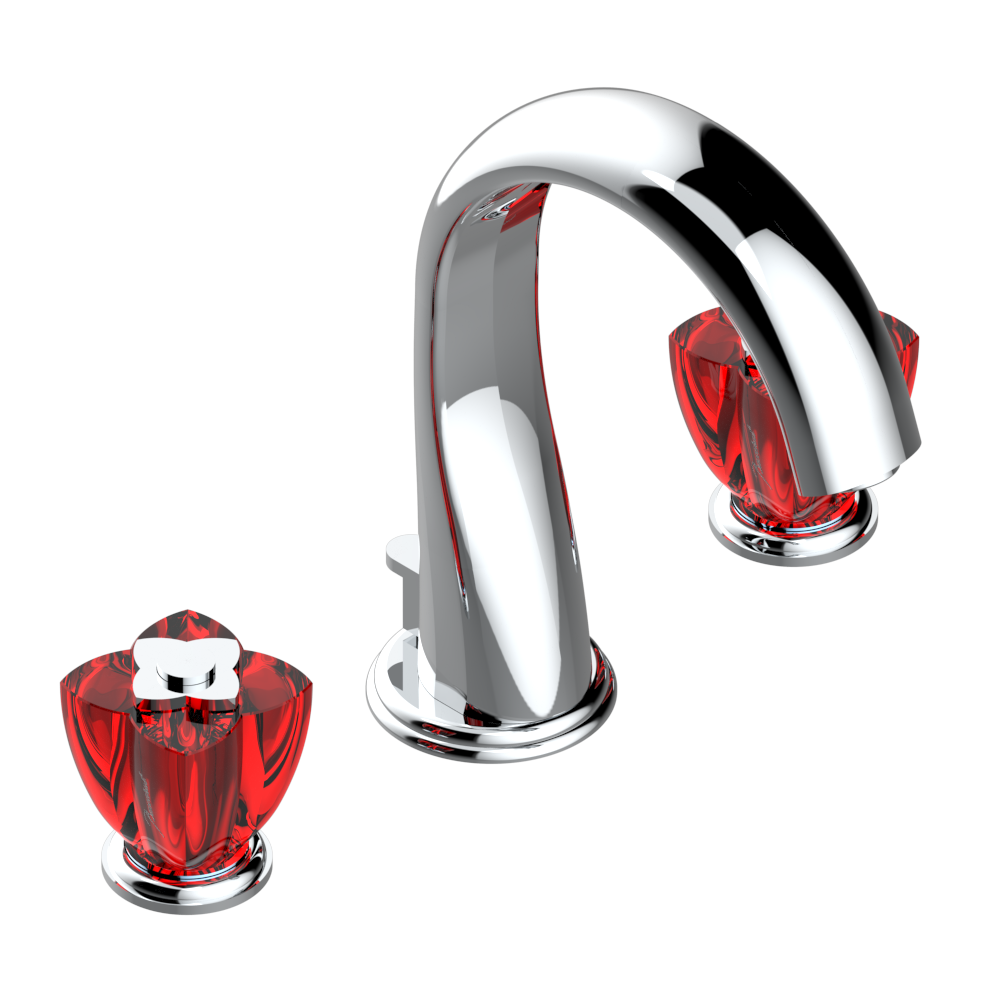 THG Pétale de Cristal - Kristall rot – U6C.151M – Chrom A02